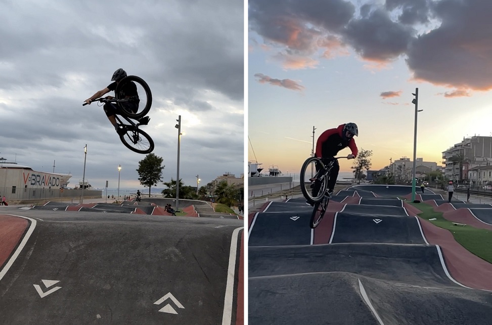 pumptrack premia de mar